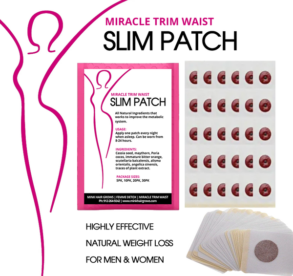 Overnight Weight Loss Patches, Sweatproof – Miracle Mink Hair Wholesale Inc