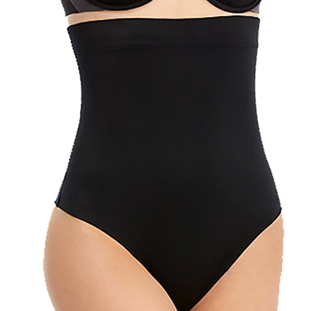 Latex waist trainer short to mid waist in creme - Miracle Shapers