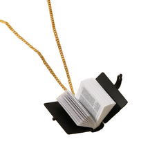 Old & New Testament Bible Necklace