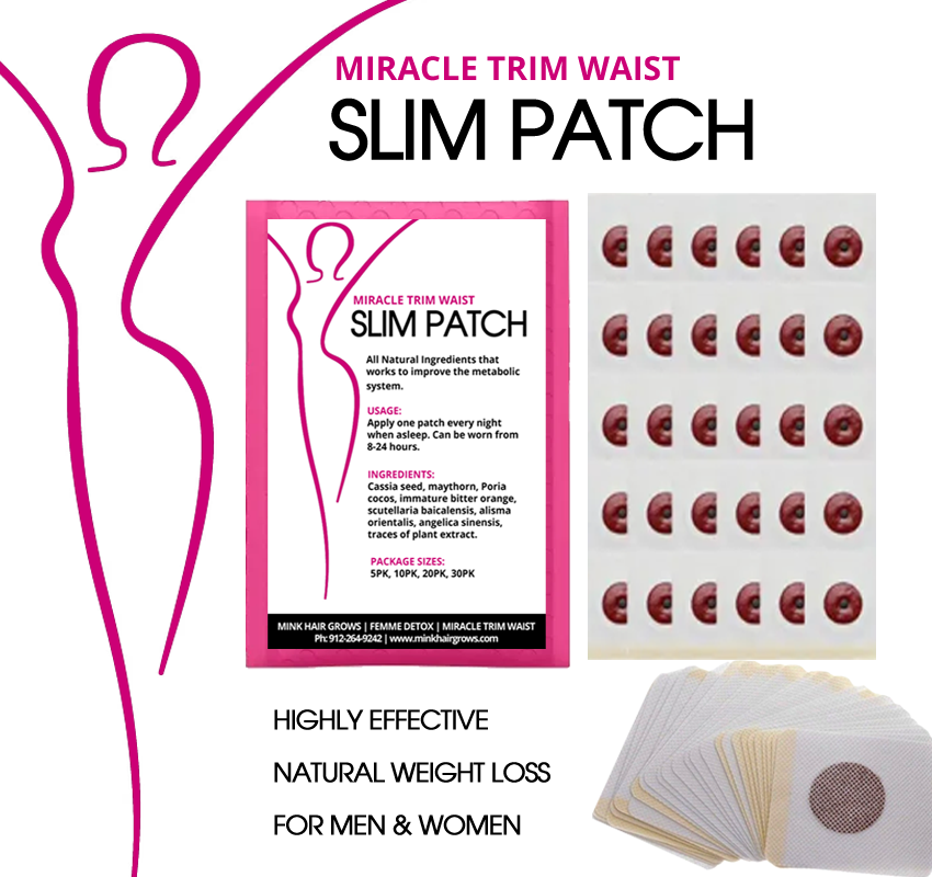 Overnight Weight Loss Patches, Sweatproof Mink Hair Grows