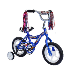 Unisex 12" Blue Beginner Bike