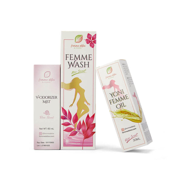 Blossoming Refill Kit #5 | Vaginal Deodorant, Yoni Wash | Femme Detox ...